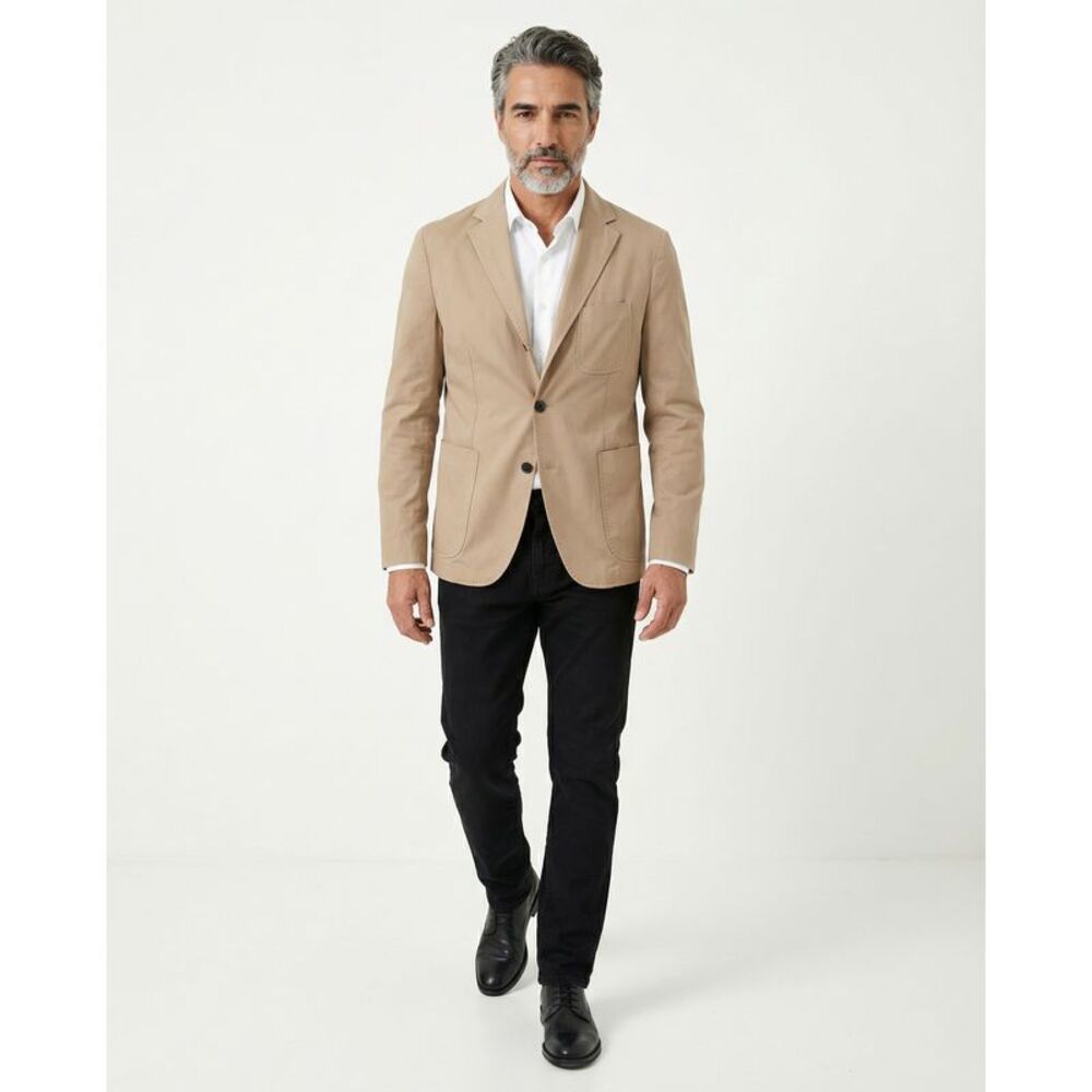 Peserico Beige Cotton Men's Blazer